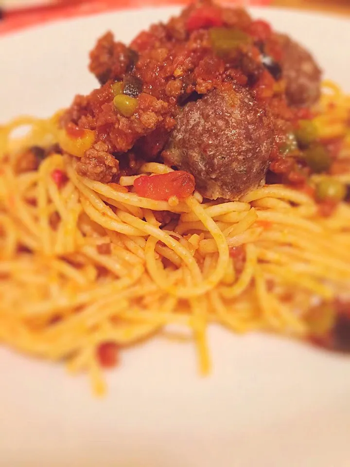 Spaghetti meatballs|Viviさん