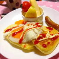 Snapdishの料理写真:パンケーキ|ALOHAMOMさん