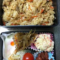 Snapdishの料理写真:簡単お弁当     1月28日|Keiko.Kさん