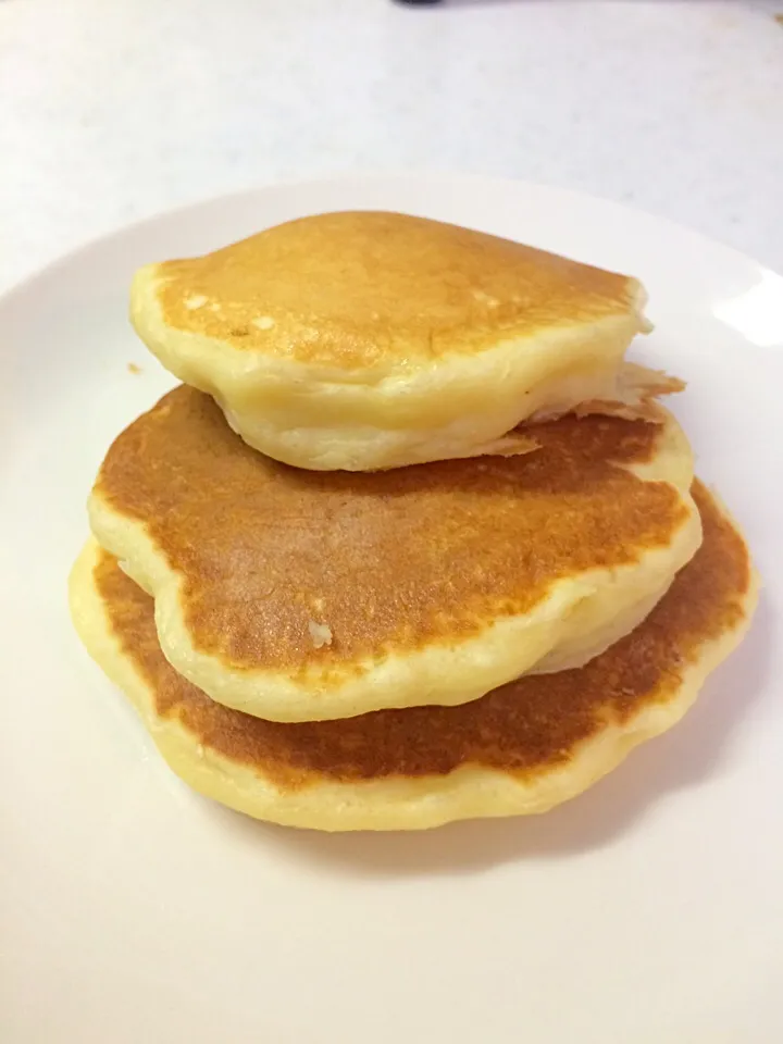 もちもち、餅入りホットケーキ|masamiさん