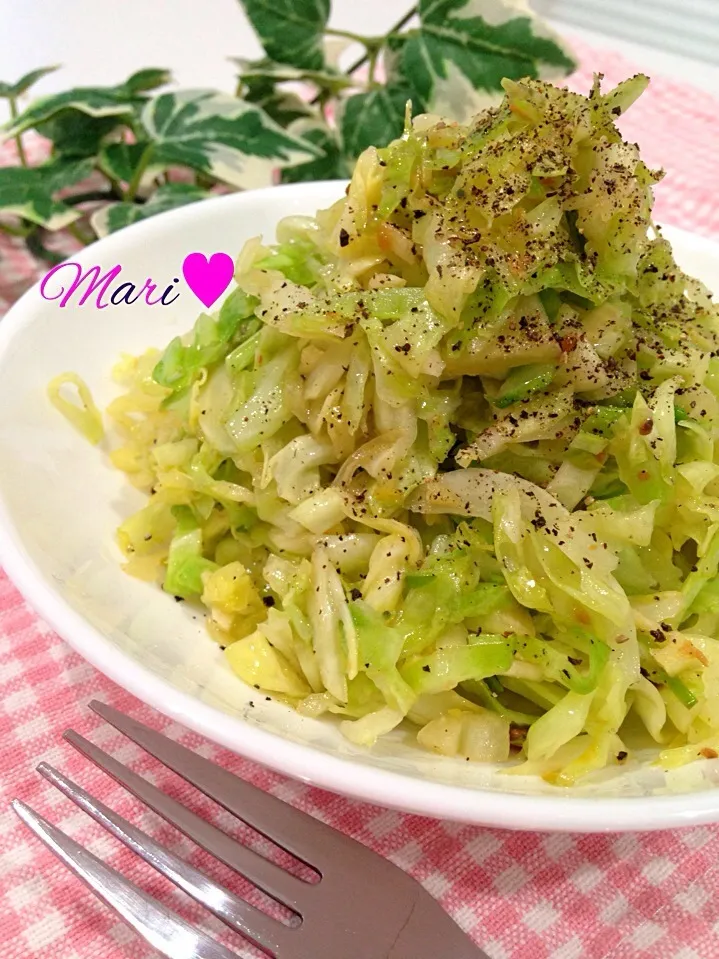 キャベツがごちそう💗ホットサラダ|Mariさん