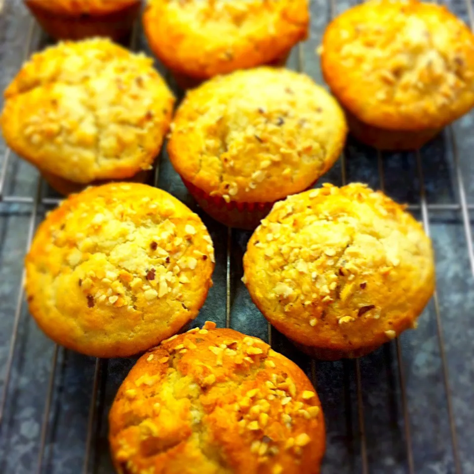 Homemade banana and hazelnut muffin|Carol Liさん