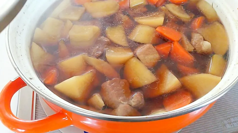 大根と豚肉のこってり煮|みちゃろさん