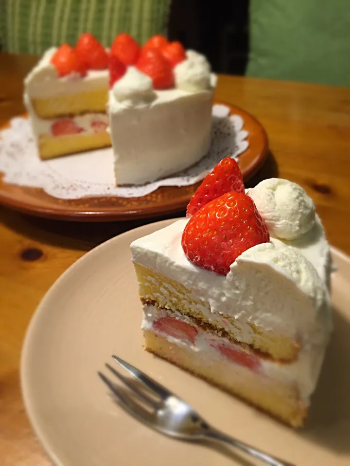 苺のケーキ|ずーみんままさん