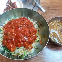 Snapdishの料理写真:beef tartare  bibimbab|먹사마さん