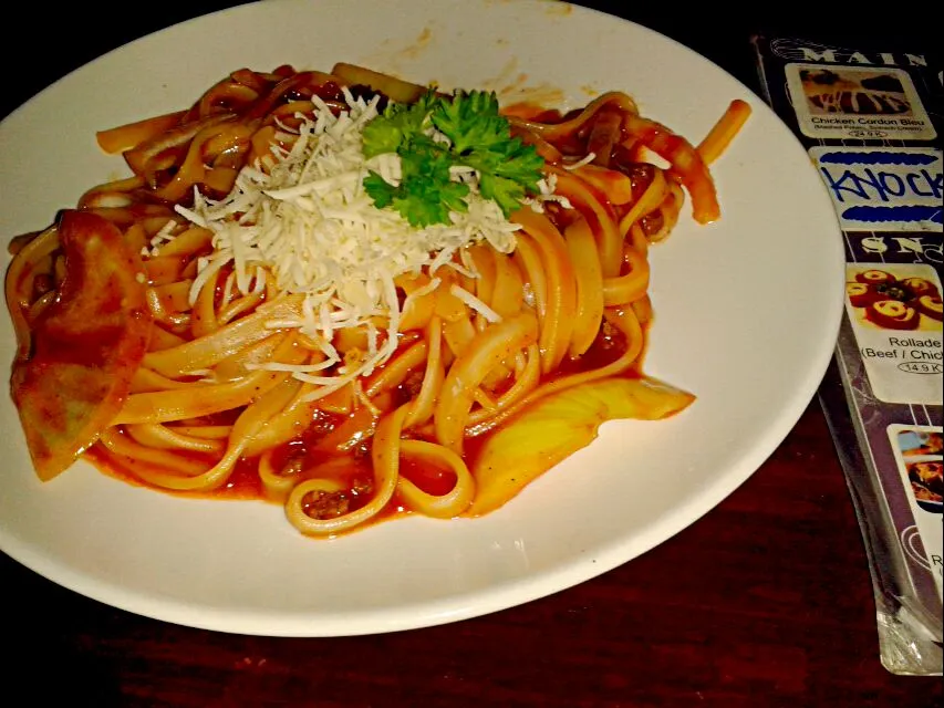 Fettucini Beef Barbeque #maincourse #beef #barbeque #fettucini|Damaris Feba Ayunaさん