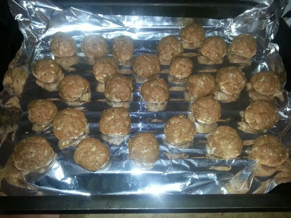 homemade precooked porkmeat balls ( for spaghetti meatballs)|Kai-yung Manさん