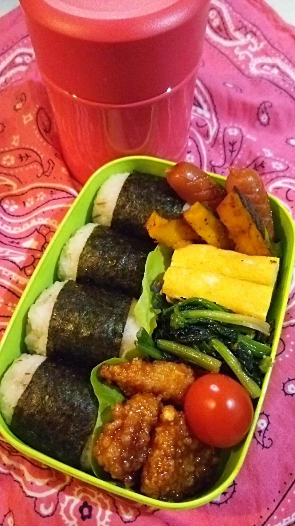 Snapdishの料理写真:旦那はん弁当♡16|みっつさん