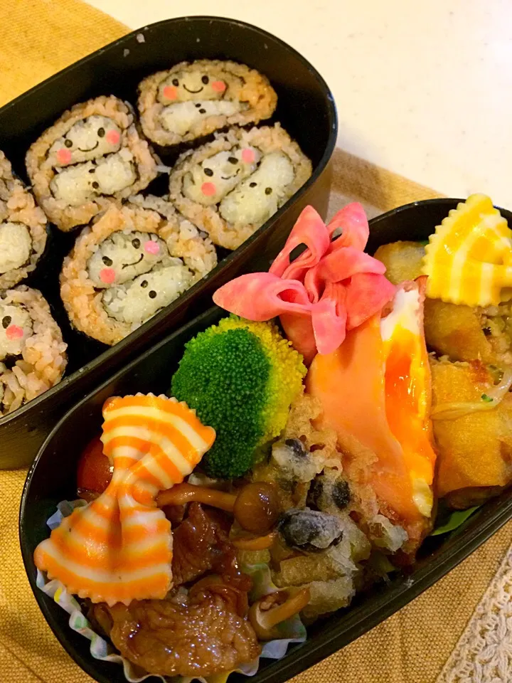 雪だるま海苔巻き|Yuki Kawasumiさん