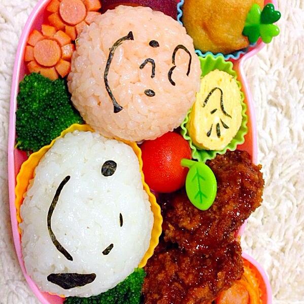 みんな大好き スヌーピーを使ったキャラ弁のレシピ25選 Snapdish スナップディッシュ