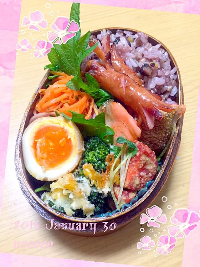 Snapdishの料理写真:お弁当2015/JAN/30|neoccoさん