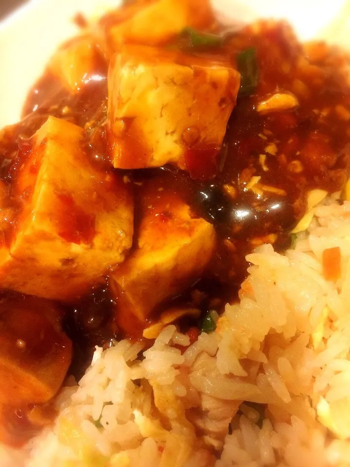 Fried rice & mapo tofu|erisさん