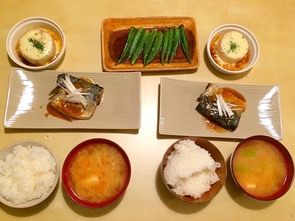 鯖の味噌煮|りんごーさん