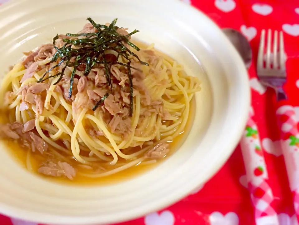 ツナの和風パスタ|まゆゆさん