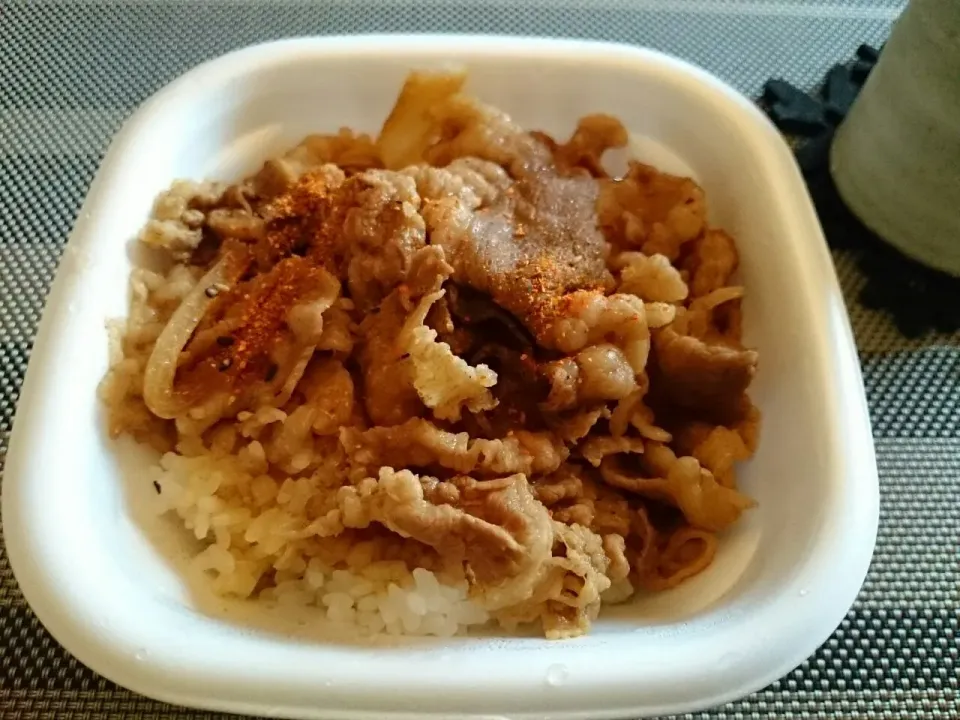 今日は、すき家の牛丼♪|yokoさん