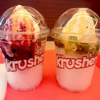 Krusher at KFC
#blueberries #kiwi|Đỗ Ngọc Bảo Trangさん