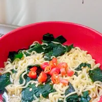 mie kuah daun katuk|dian mastisatyaさん