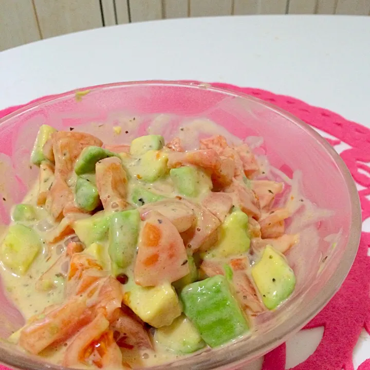 Avocado and Tomato Salad|Kei Davantes Saitoさん