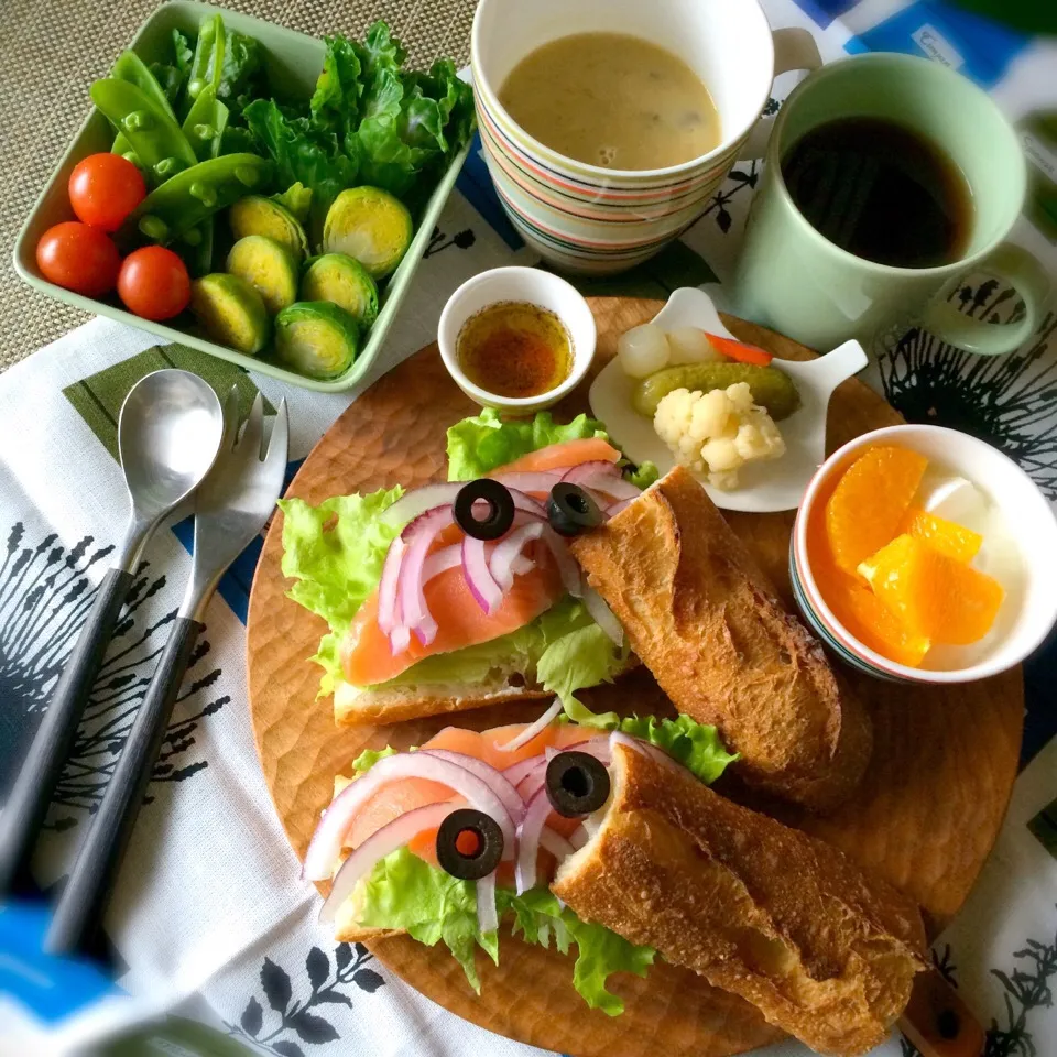 今日の朝ごはん|ぺんぎんさん