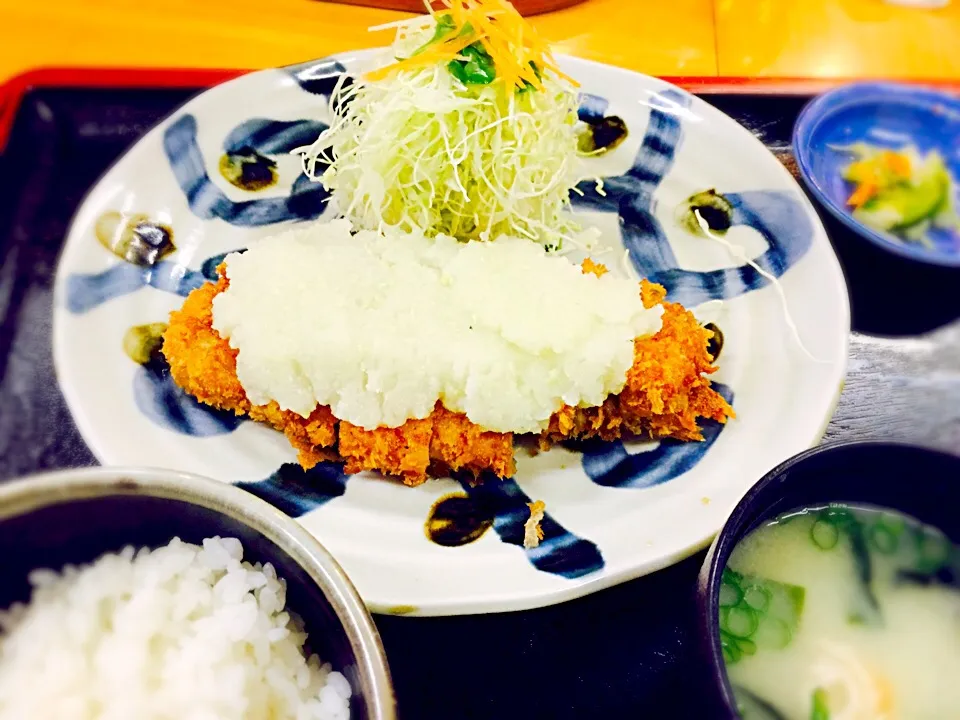 トンわさ定食|まいさん