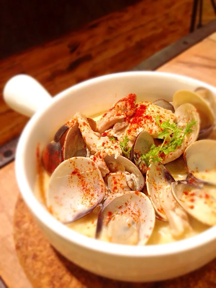 Normandy-style Butter Clams|Sam: photos by iPhoneさん