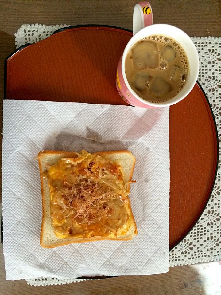 Snapdishの料理写真:お好み焼きパン|まいちさん