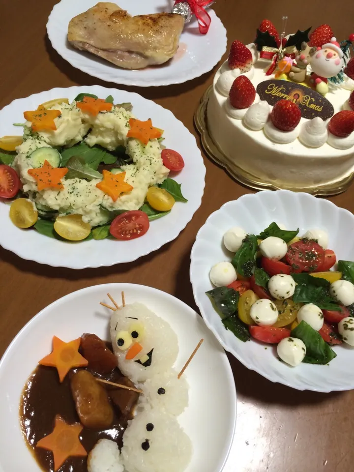 Snapdishの料理写真:2014クリスマス☃|☃YUKIさん