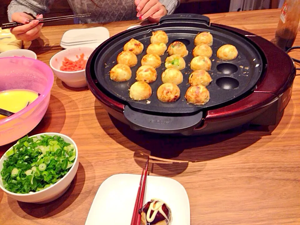 たこ焼きパーティー|あやかさん