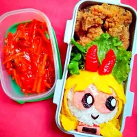 Snapdishの料理写真:#Lunchbox #bento #powerpuff #blossom|Uma Rukmaさん