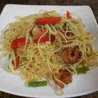 Prawns and veggies loaded pasta|Yoga Maruthiさん