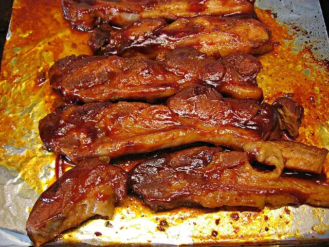 Snapdishの料理写真:#BBQ #Pork Ribs #Meat/Poultry #Main dish 🔥 😋 🔥|Alisha GodsglamGirl Matthewsさん