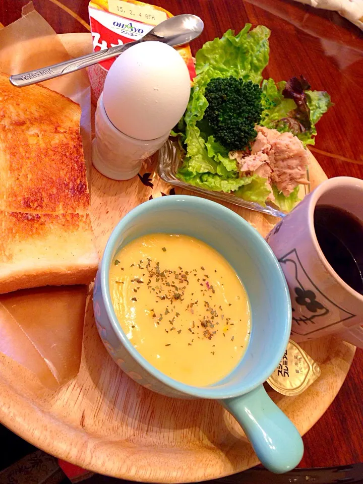 今日の朝御飯(๑´ڡ`๑)|ちゃたままさん