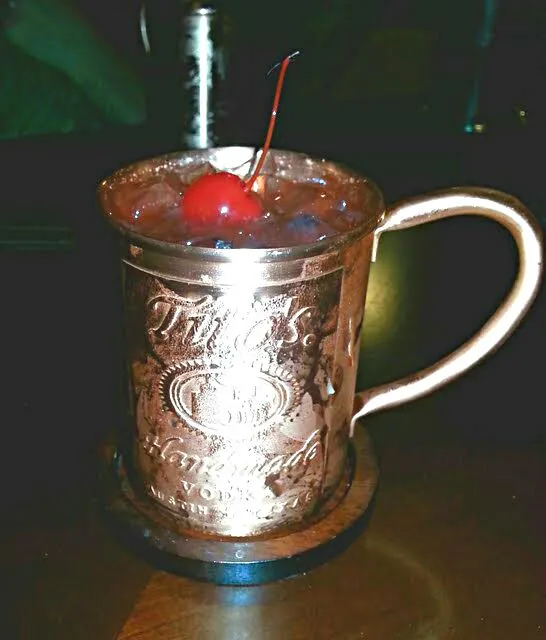 Last Call at Home 🌃 🍒 Cherry Moscow Mule 🍒 #Drinks #Alcohol #Fruit 🍃 🍒|Alisha GodsglamGirl Matthewsさん