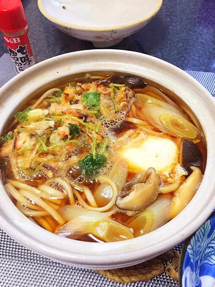 鍋焼きうどん|ほっけまんさん