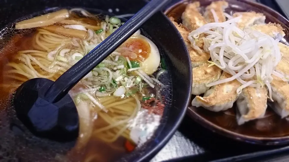 浜松餃子とラーメンセット|ボンゴさん