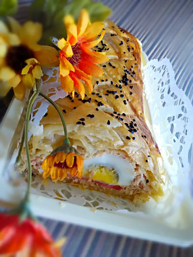 have a nice weekend from loviekitchen # chicken picnic roll|Lifia Meiさん