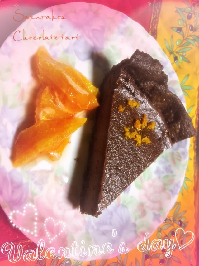 Chocolate tart - sakurakoさんの料理 チョコレートタルト|cocoaさん