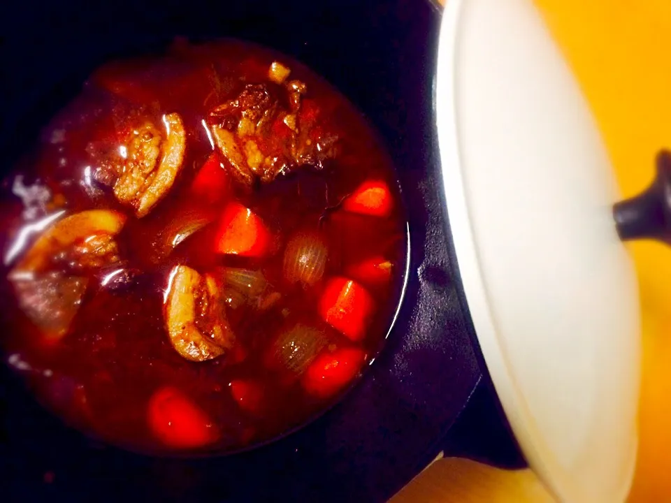 Spare ribs red wine stew|Masakiさん