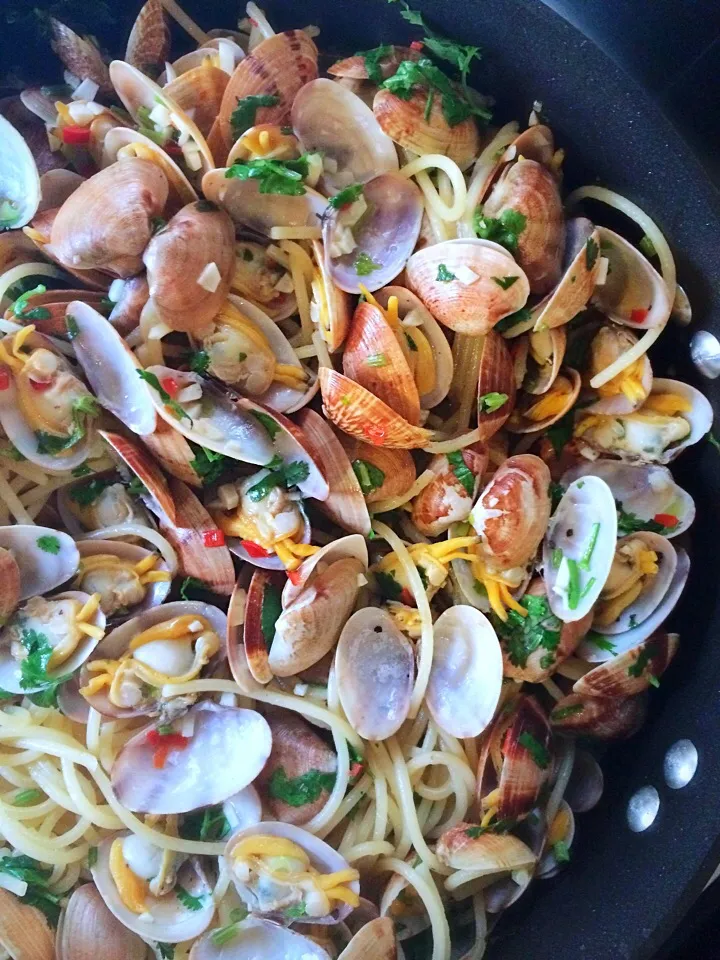 Snapdishの料理写真:Spaghetti vongole|12Dragonさん