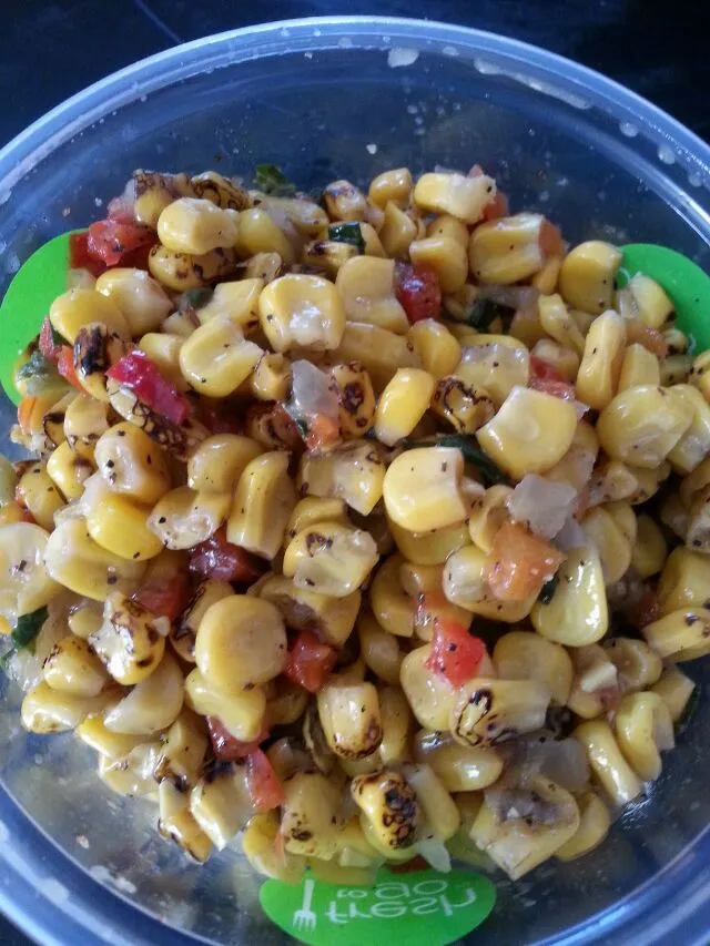 roasted corn salad|Polly Gelfusoさん