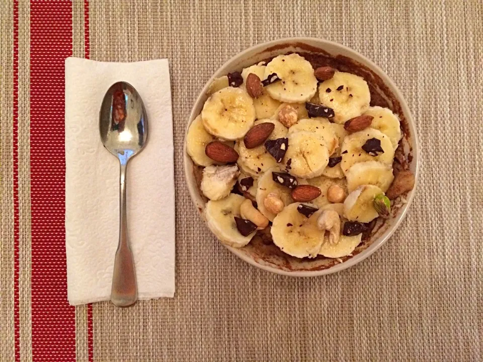 Snapdishの料理写真:Cookie Dough Oatmeal|Kelsey R.さん