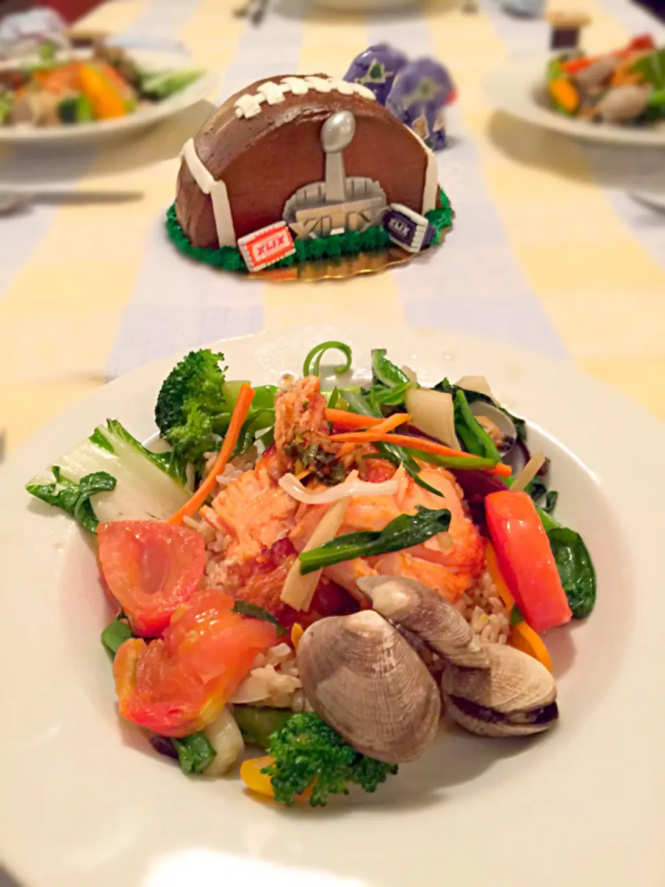 New Zealand Salmon and Clams Asian Style|JoJo Rasmussenさん