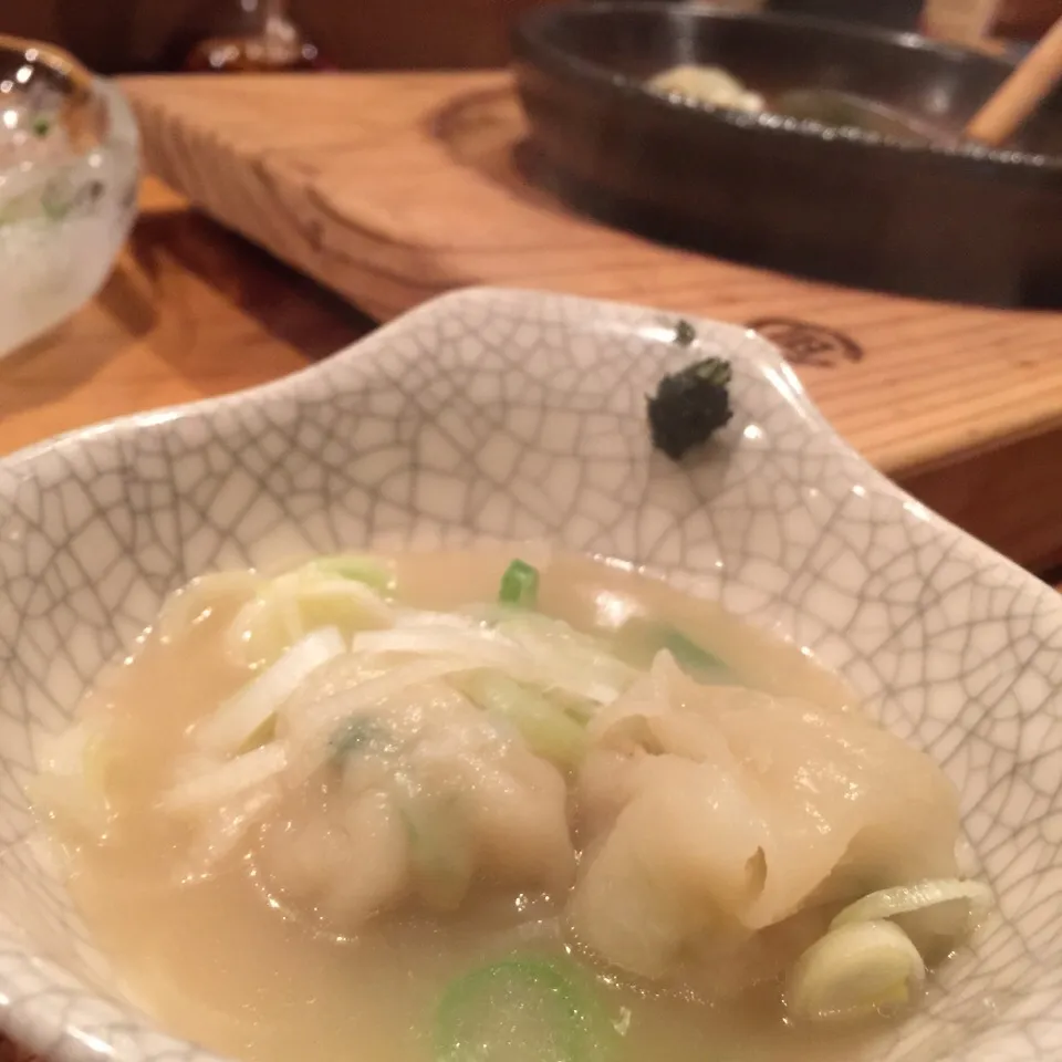 メインの炊き餃子。|織友さん