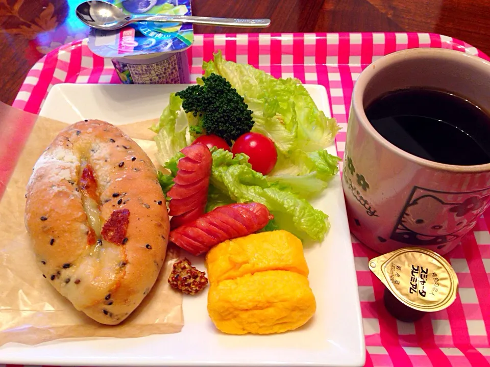 Snapdishの料理写真:今日の朝御飯(๑´ڡ`๑)|ちゃたままさん