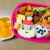 Snapdishの料理写真:サンタクロース  キャラ弁|桝田 久原由佳さん