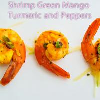 #Shrimp #mango #green