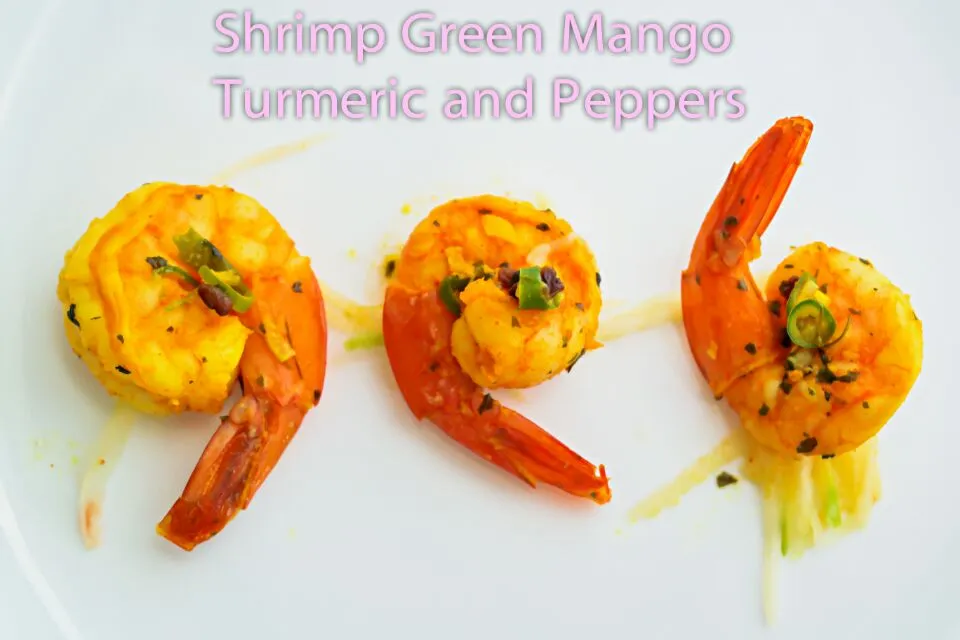 #Shrimp #mango #green|ankur sharmaさん