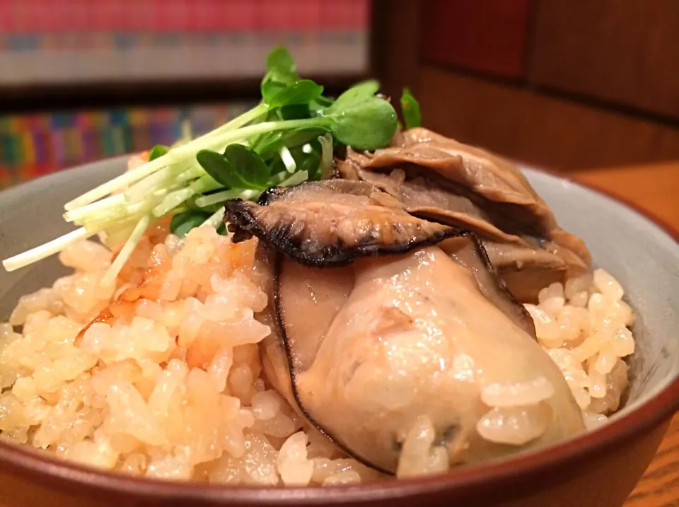 築地の某店の牡蠣飯☆再現ʕ-̼͡-ʔ|七海さん