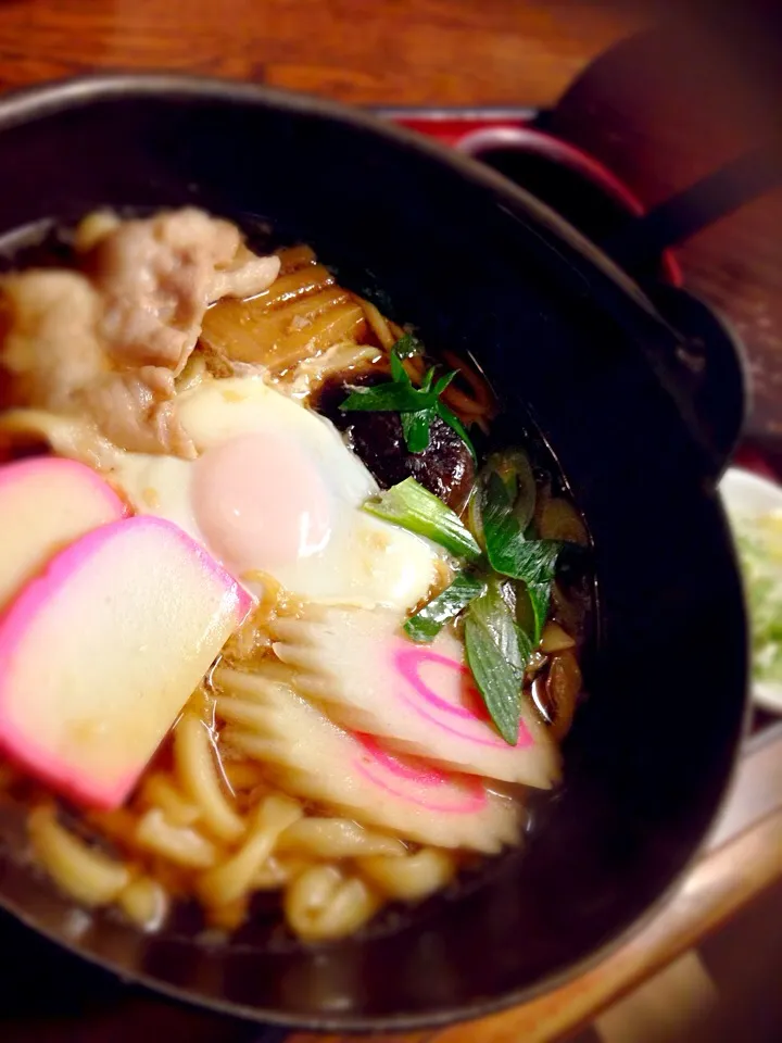 Snapdishの料理写真:鍋焼きうどん|Mami Yamaguchiさん