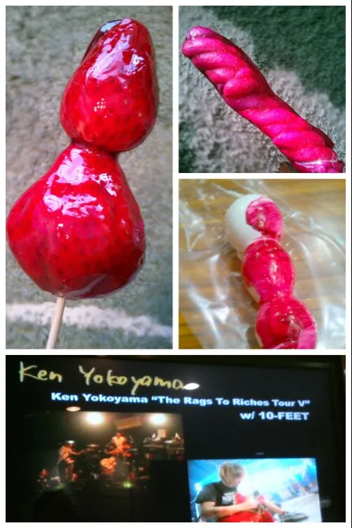 strawberry, Merrymarshmallow & grape covered with a caramelized sugar!!|和田 匠生さん